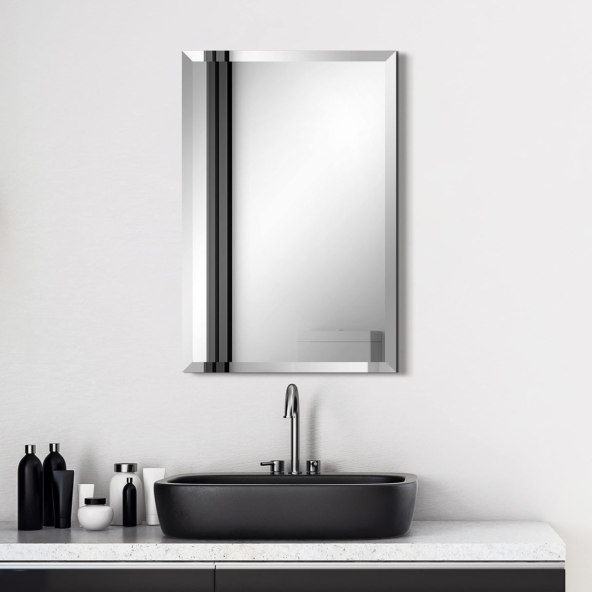 Rectangular Modern Wall Mirror, 20" x 30"