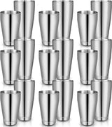 16 Pcs Cocktail Shakers Professional Bar Shaker Boston Shaker Set Stainless