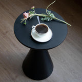Small Drink Table, Round Martini Table, Drum End Table Side Table