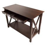 Wood Xola Occasional Table, Cappuccino finish