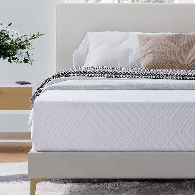 Twin Mattress - 6 Inch Green Tea Memory Foam Mattress- Twin Mattress in a Box