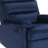 Recliner, Navy Blue