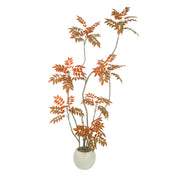 Artificial Mahonia Fortunei Tree 6ft,Tall Fake Plant Artificial Sumac Tree