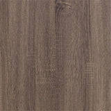 Pemberly Row Farmhouse Wood Eastern King Panel Bed in Barrel Oak