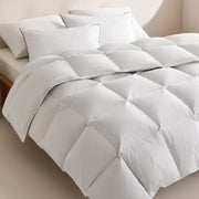 Feather Down Comforter King Size Ultra Soft Premium Down Duvet Insert, All Season