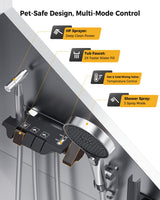 61" Professional Dog Washing Station - Stainless Steel with Ramp & Wheels