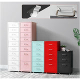 Metal Mobile File Cabinet with Lock Casters,Drawer Vertical File Cabinet Mobile/Rolling
