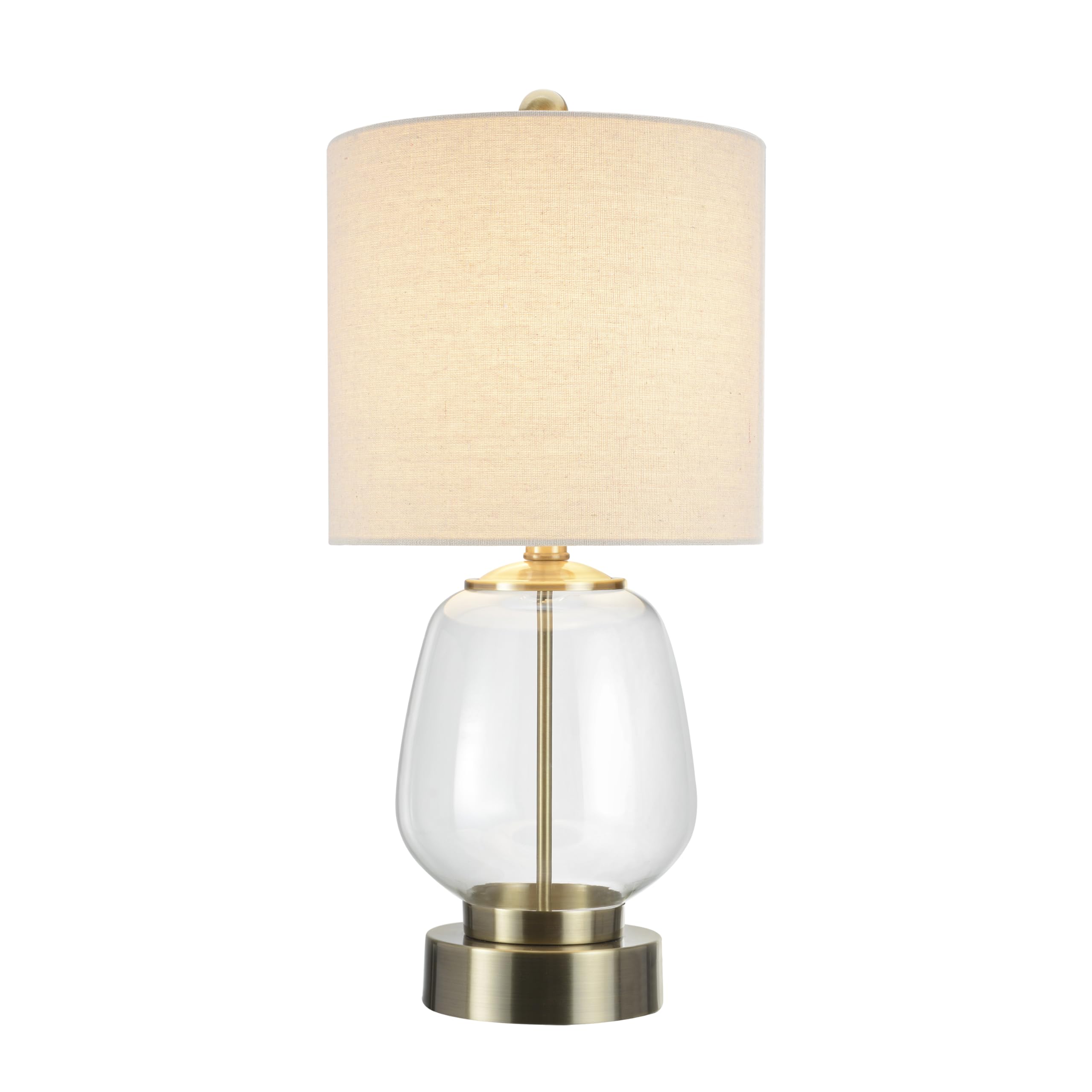 40274-07-2, 20-1/2" H Table Lamp w/Beige Shade