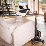 G2 Rolling Laptop Workstation Stand Cart Desk for Laptops, Books, Tablets