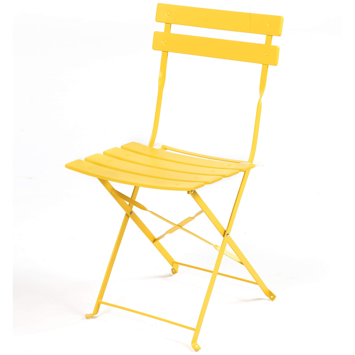 3-Piece Bistro Set Folding Outdoor Furniture Sets with Premium Steel Frame Portable Design