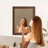 Bronze Copper Oil Rubbed Framed Rectangle Mirror