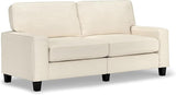 Palisades 61" Track Arm Sofa, Easy Care Polyester, Soft Pillow Back, Pocket Coil Seat