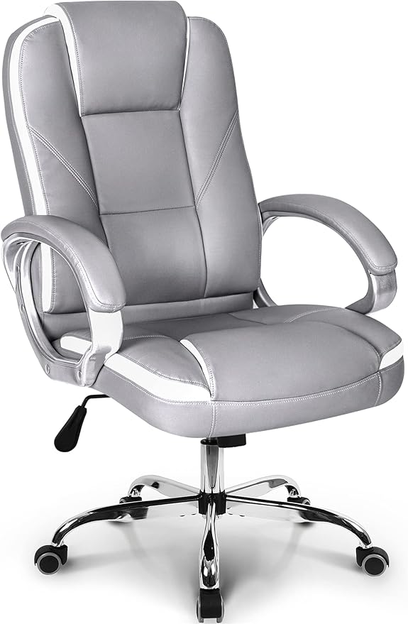 Office Chair Computer Desk Chair Gaming - Ergonomic High Back Cushion Lumbar