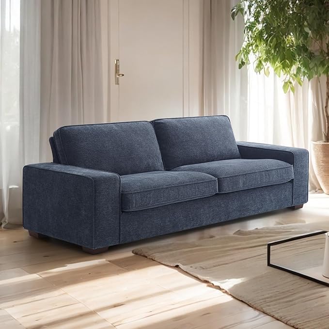 71.25" Modern Sofa & Couch for Living Room, Chenille Loveseat Sofa