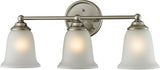 5603BB/20 Sudbury 3 Light Bath bar, Brushed Nickel