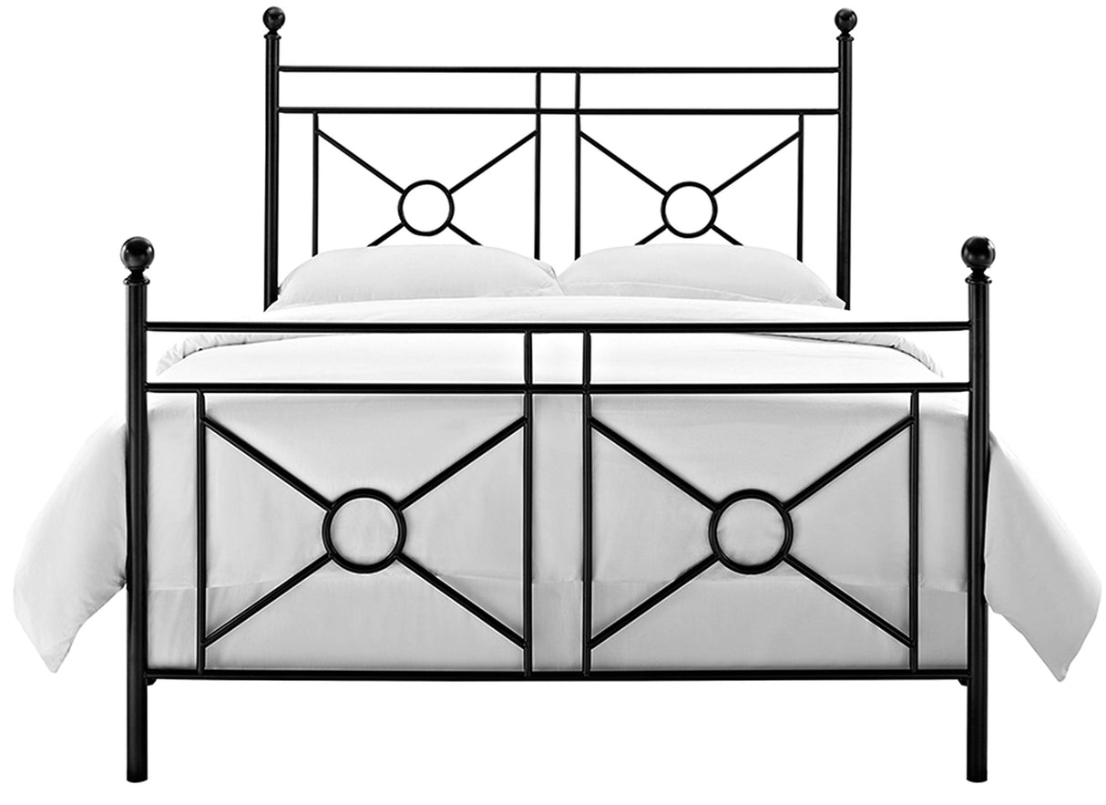 Montgomery Bed Set, Black, Queen