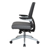 Seating 867 Series Adjustable Manager's Chair with Breathable Mesh Back