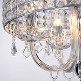 Mossi 4-Lights K9 Crystal Chandelier Modern Chandelier Light Fixture, Crystal Pendant