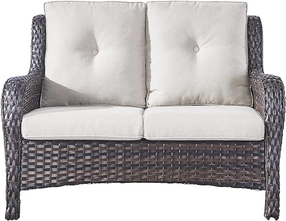 Wicker Outdoor Patio Furniture Sets - Rattan Sofa Sectional Conversation Set