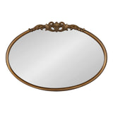 Arendahl Glam Ornate Mirror, 27 x 18.75, Gold, Traditional Baroque Inspired Wall Decor