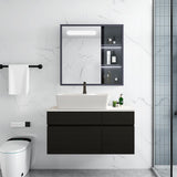 31.5 Inch Bathroom Vanity with Sink Combo, Floating Bathroom Vanity