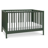 Birdie 3-in-1 Convertible Crib, Walnut, Easy Assemble, Greenguard Gold Certified