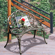 Garden Bench Park Bench Metal Bench Outdoor Benches Clearance Patio Yard Bench