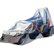 Heavy Duty Outdoor Tractor Cover with Patented Weighted Ground Conforming Apron