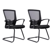 Waiting Room Guest Chairs Set of 2, Mesh Back Arm Chair