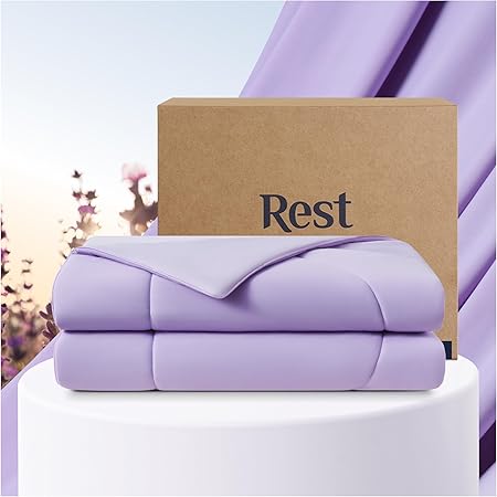 Cooling Comforter Full/Queen Blanket for Hot Sleepers, Summer Bedding