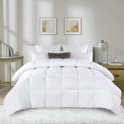 Goose Down Alternative Quilted Comforter-All Season Luxury 350 GSM Comforter