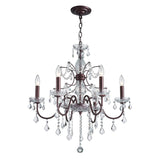 6 Light Crystal Chandelier Light Fixture Modern Chandelier Crystal Lighting