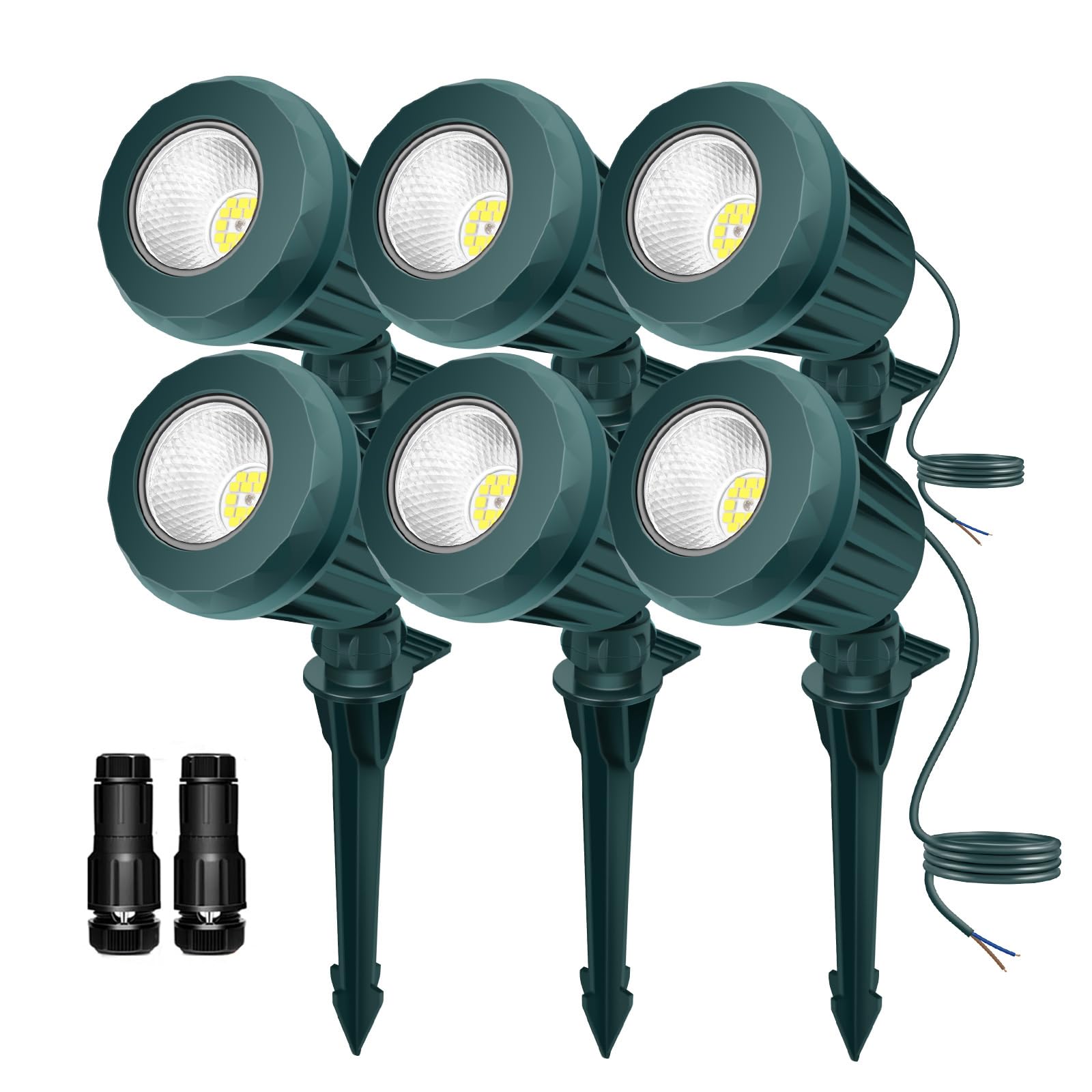 Landscape Lighting: 10W 1000LM LED Landscape Lights Outdoor 2700K Warm White