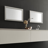 Wall Mirror, S01, 70 x 50, Silver, Made in Italy