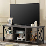 TV Stand for TV up to 55 Inches, TV Cabinet with Open Storage