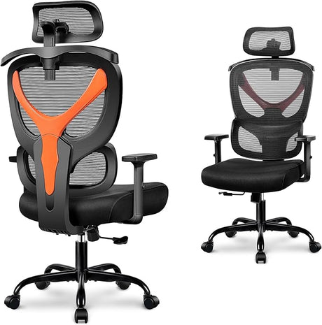 Office Chair Ergonomic Desk Chair Comfy Computer Chair, Big and Tall Home Office Chair