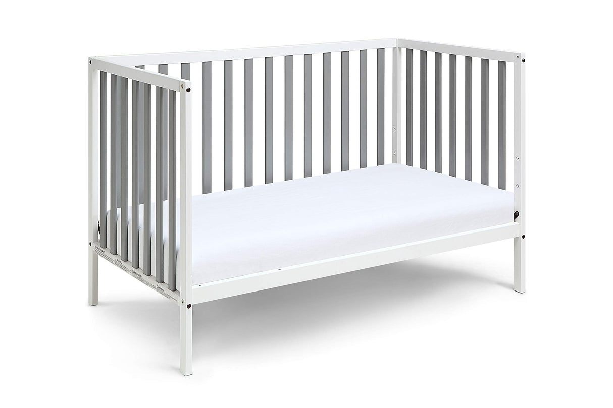 3-in-1 Convertible Crib, Easily Converts to Toddler Bed or Daybed, 3-Position Adjustable