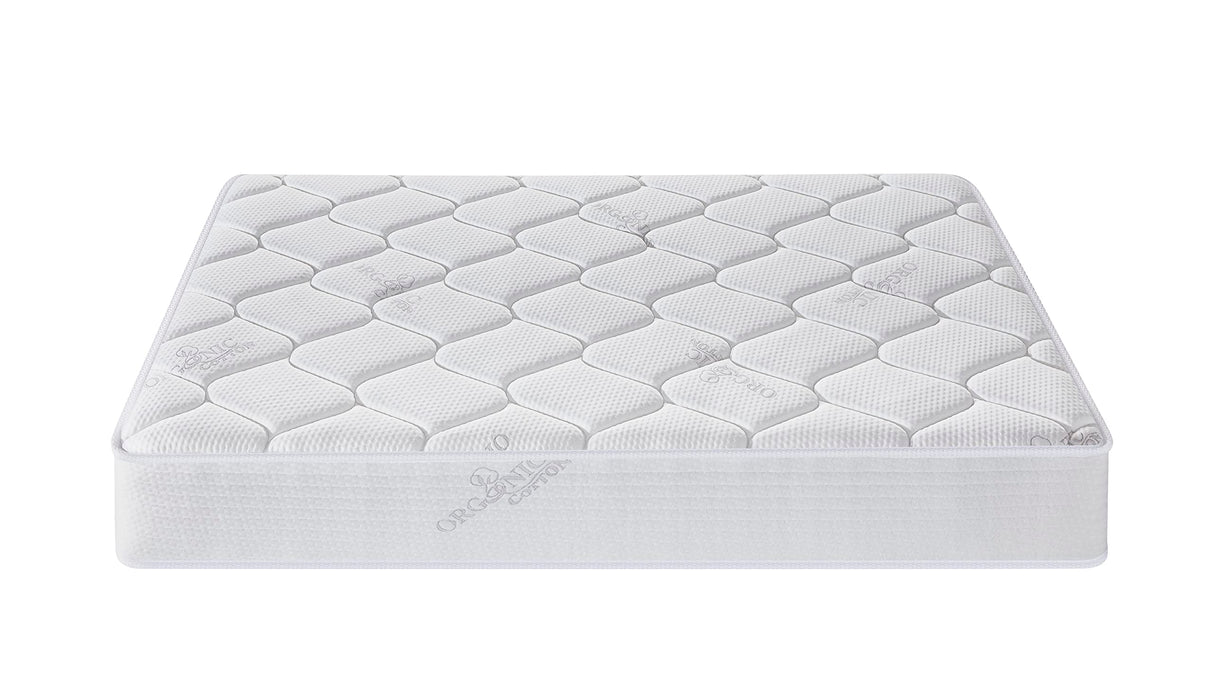 10 Inch Hybrid Full Size Mattress, Pocketed Coil Springs & High Density Cold Foam