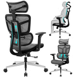 Ergonomic Office Chair High Back Home Office Desk Chairs, Adjustable Back & Lumbar