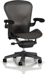 Herman Miller Classic Aeron Chair - Fully Adjustable, C size, Adjustable Lumbar