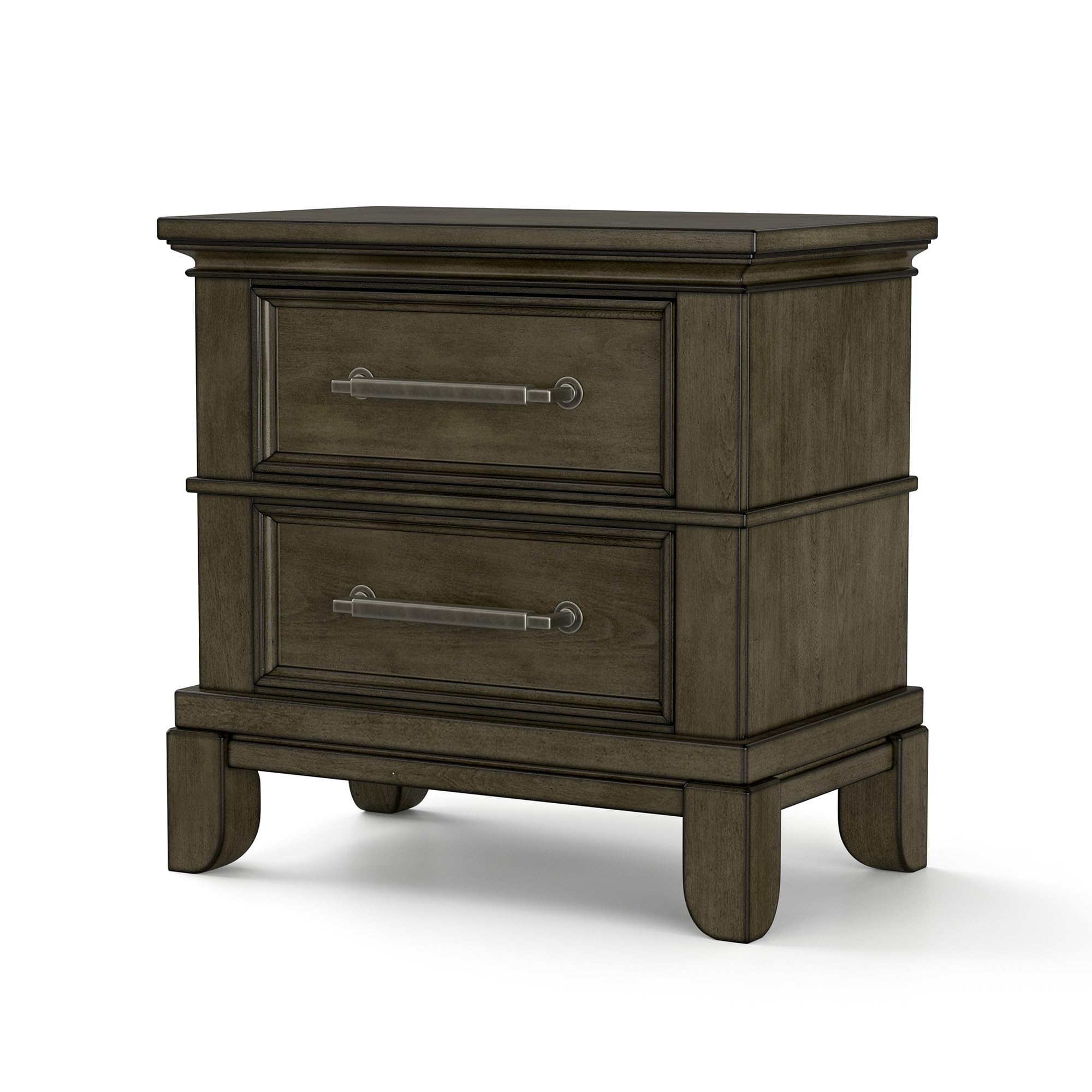 of America Runic Traditional Wood 5-Piece Bedroom Set with Crown Molding