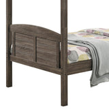 Curved Headboards, Ladder, Straight Legs, Brown