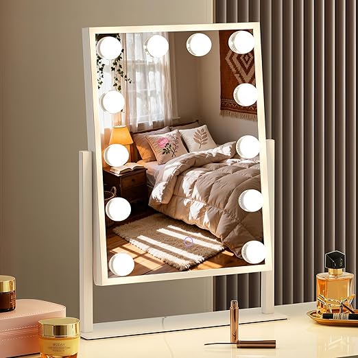Hollywood Vanity Mirror with Lights 23x18 - 15 LED Bulbs