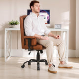 Ergonomic Office Chair with High Backrest and Adjustable Armrests