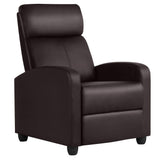 Recliner Chair Home Theater Seating PU Leather Recliner Sofa