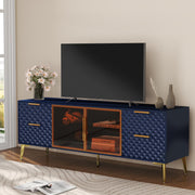 59" Modern TV Stand for 55-65 Inch TVs with Storage