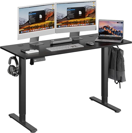 Height Adjustable Electric Standing Desk, 48 x 24 Inches Ergonomic Stand up Table