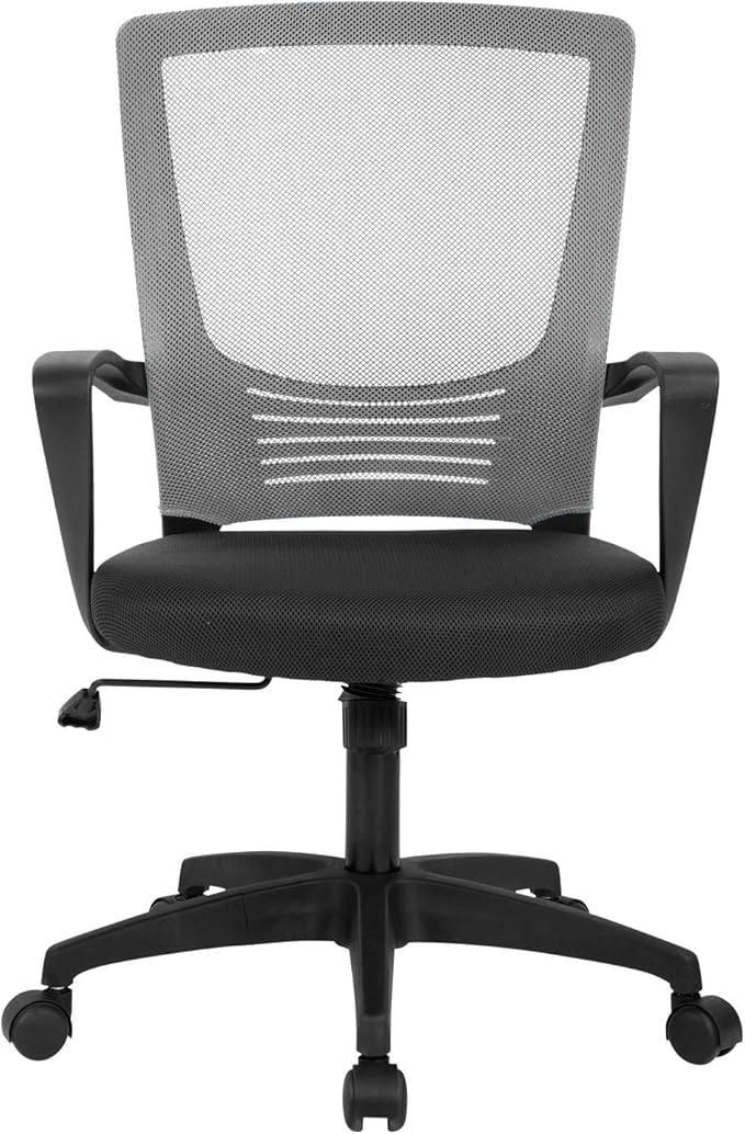 Office Chair Ergonomic Desk Chair Mesh Computer Chair Lumbar Support Modern