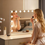 Hollywood Vanity Mirror with Lights 23x18 - 15 LED Bulbs