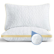 Pillows Queen Size Set of 2, Luxury Hotel Queen Size Pillows
